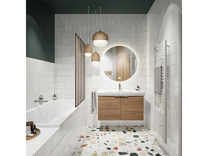 Baignoire droite 170 x 75 VILLEROY & BOCH Architectura avec pieds