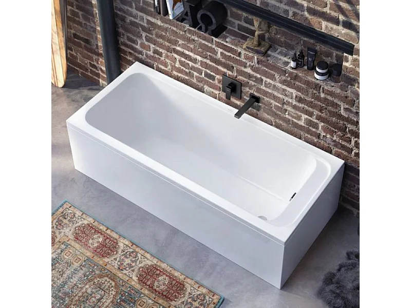 Baignoire droite 170 X 80 VILLEROY ET BOCH Architectura acrylique avec pieds