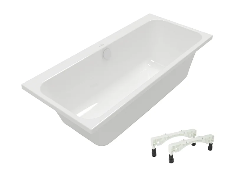 Baignoire droite 150 x 70 VILLEROY & BOCH Architectura avec pieds
