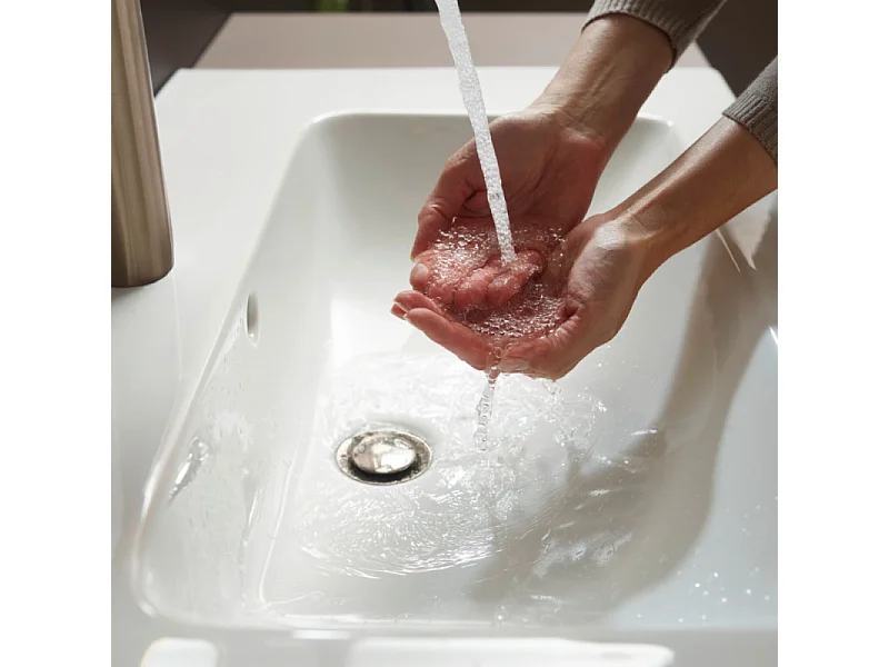 Desagüe de lavabo push-open HANSGROHE bronce cepillado