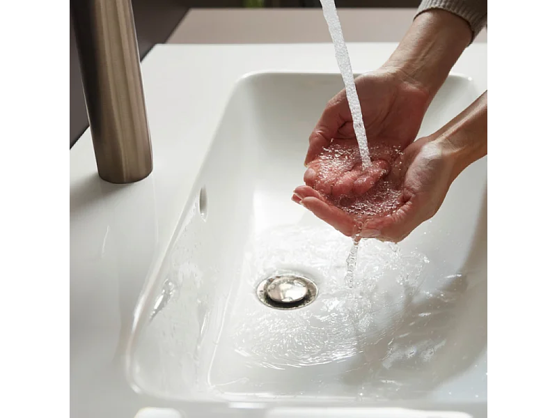 Desagüe de lavabo push-open HANSGROHE bronce cepillado