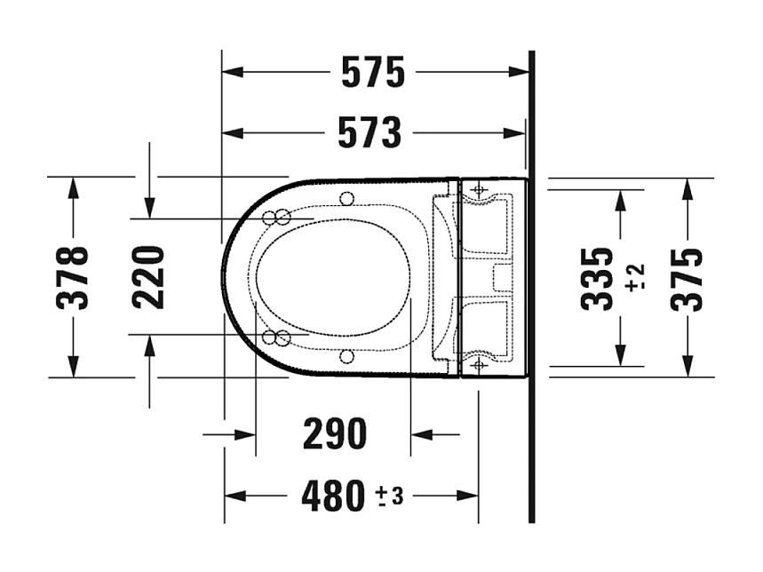 Inodoro japonés sin borde DURAVIT SensoWash Starck