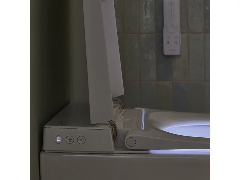 WC lavant sans bride JACOB DELAFON Seine avec télécommande + abattant