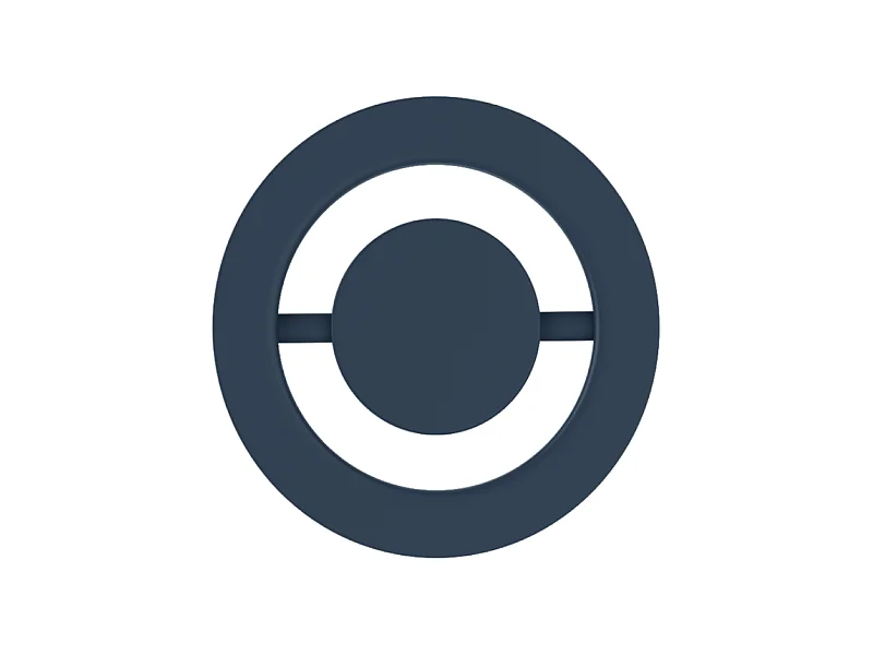 Couvercle de trop plein évier cuisine VILLEROY & BOCH Anthracite