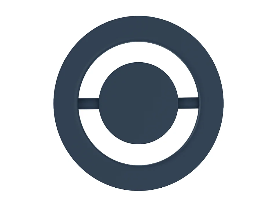 Couvercle de trop plein évier cuisine VILLEROY & BOCH Anthracite