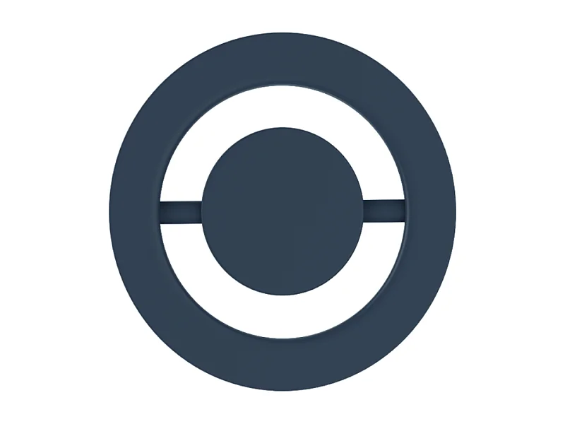 Couvercle de trop plein évier cuisine VILLEROY & BOCH Anthracite