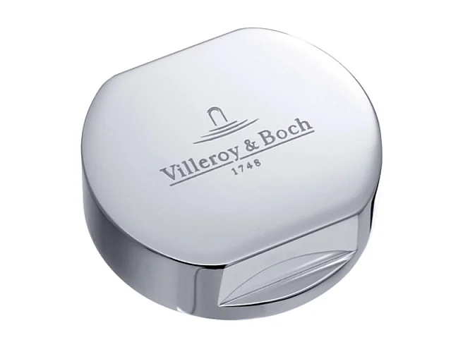 Bouton pour vidage évier 1 cuve VILLEROY & BOCH finition chromé