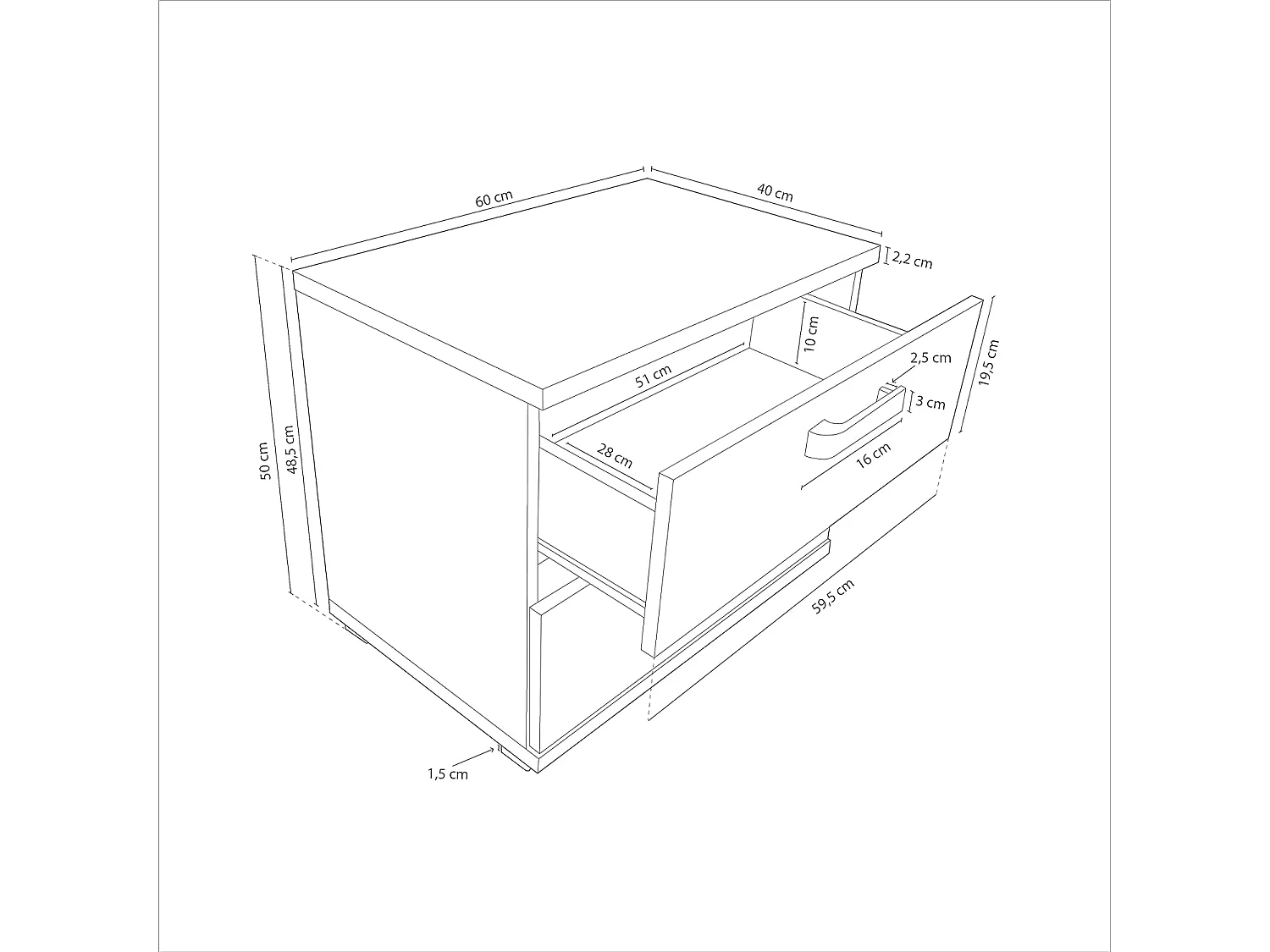 Conjunto Cabecero con Leds y 2 Mesitas de Noche, Dormitorio Matrimonio, Dormitorio Completo, Acabado en Puccini Textil – Meyvaser