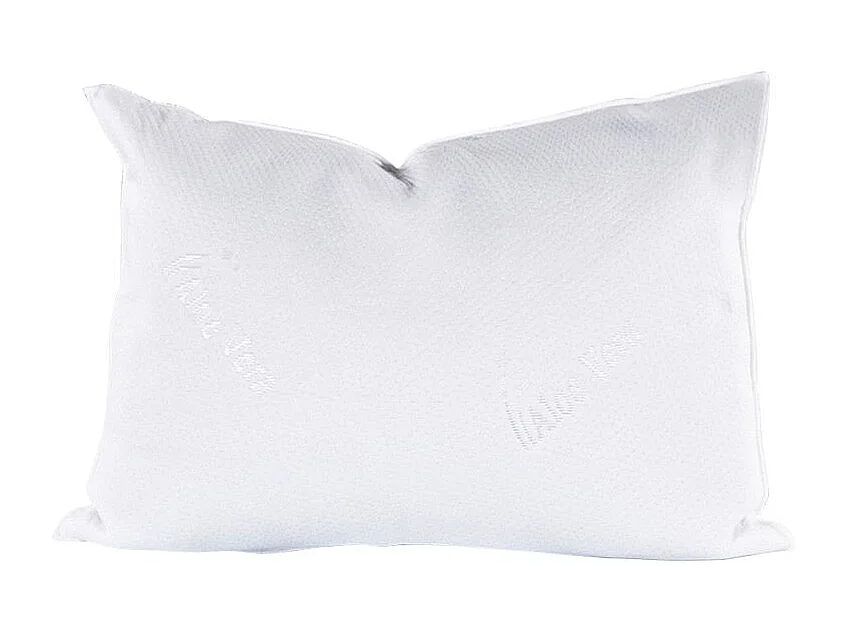 THELIO - Pack Matelas + Sommier Tapissier Blanc 90x190 cm + 1 Oreiller + 1 Couette