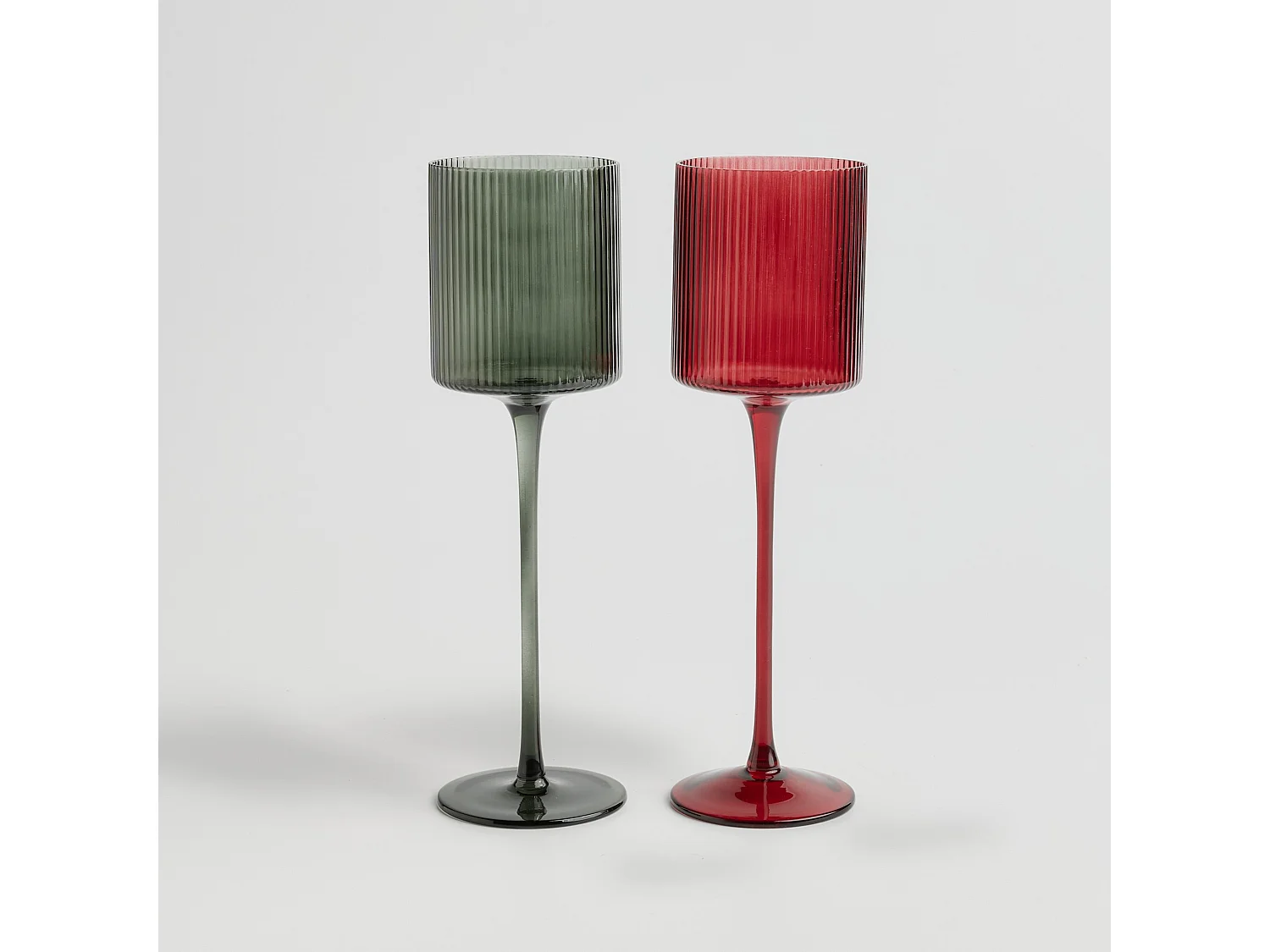 Bougeoir Venase Rouge Moyen 30 x 8.5