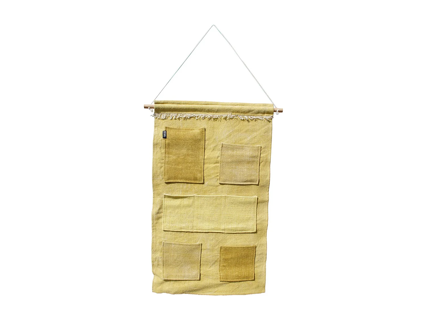 Organisateur mural Furnilux - Jaune - Solution de rangement pratique