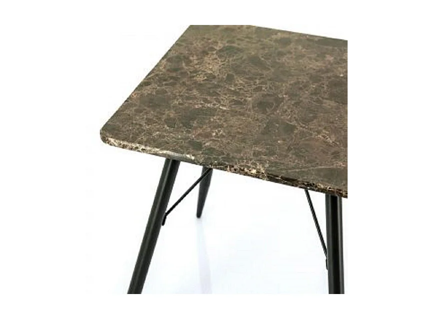 Beistelltisch Furnilux - Schwarz 50x50 cm - Modernes Design