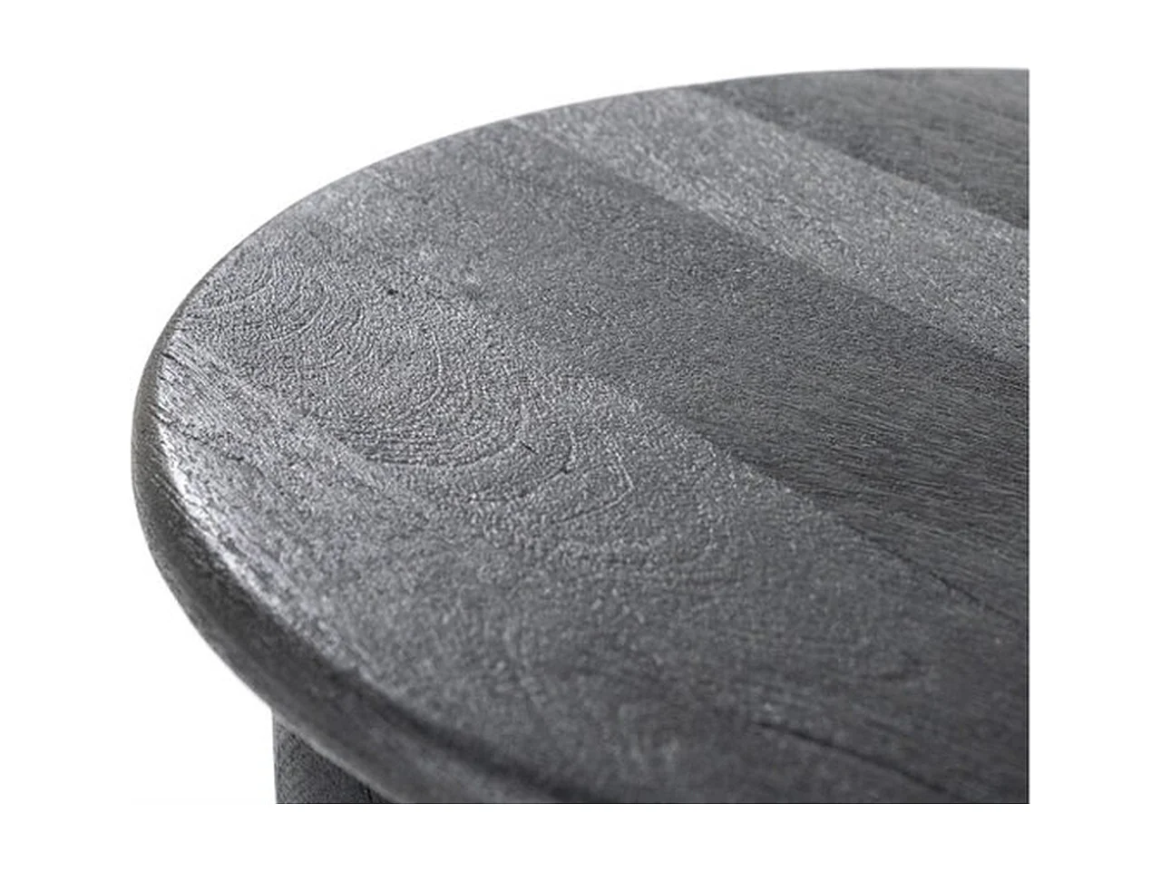 Table d'appoint Amira - Noir - 60 x 60 x 44 cm