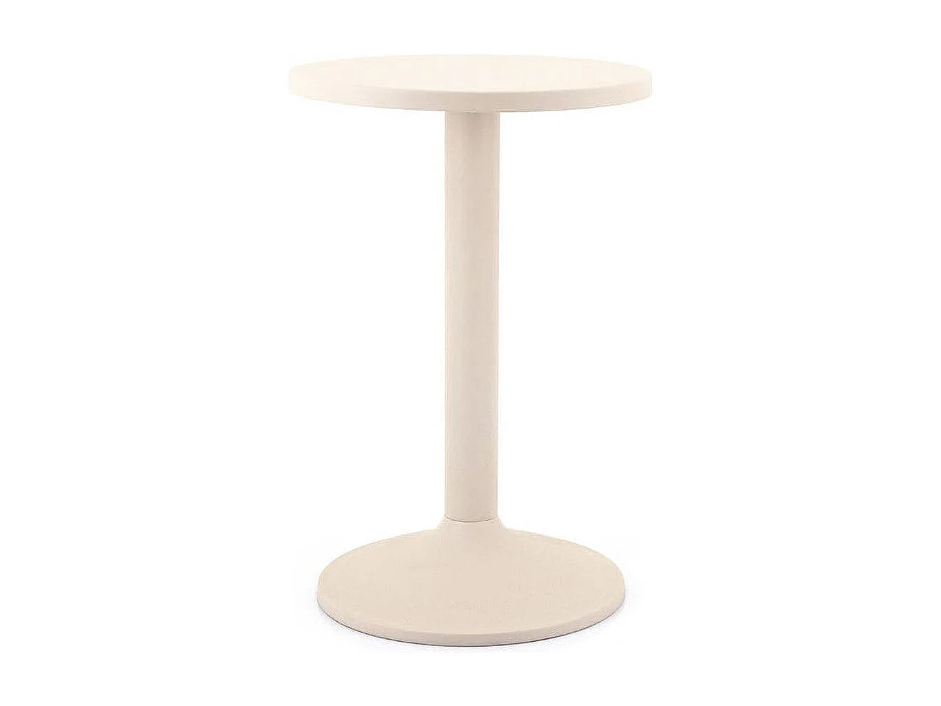 Beistelltisch Dash - Weiß - 40,5x62 cm - Kompaktes Design