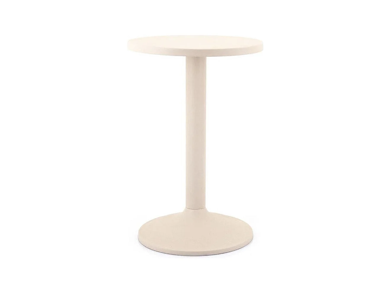 Beistelltisch Dash - Weiß - 40,5x62 cm - Kompaktes Design