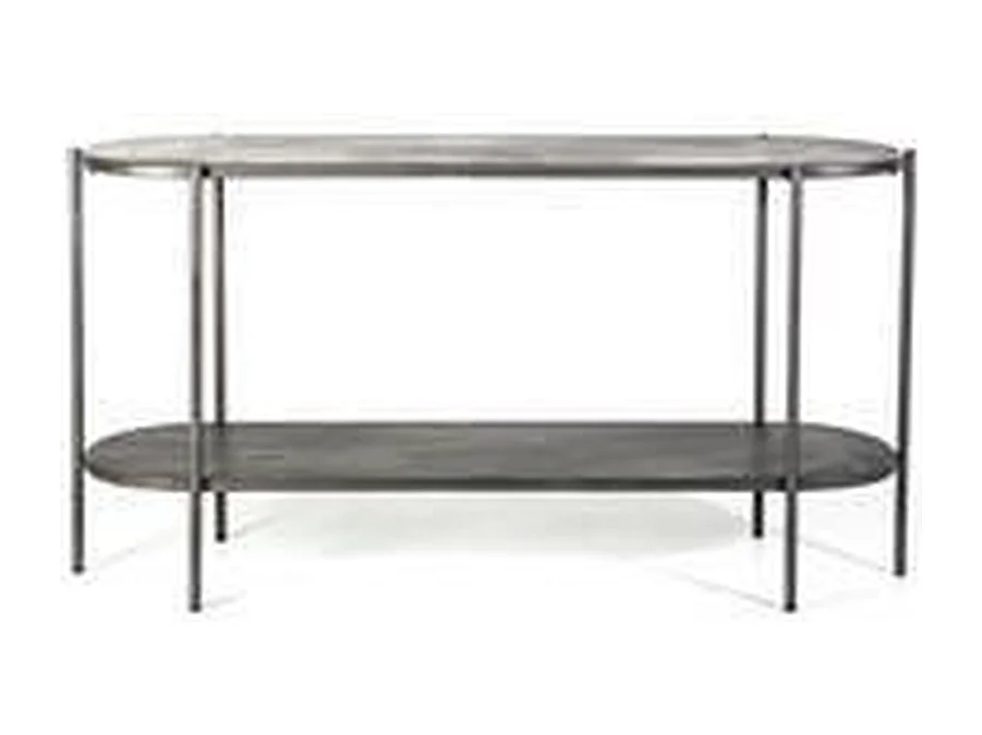 Sidetable Furnilux - Grijs Metaal - Industrieel Design