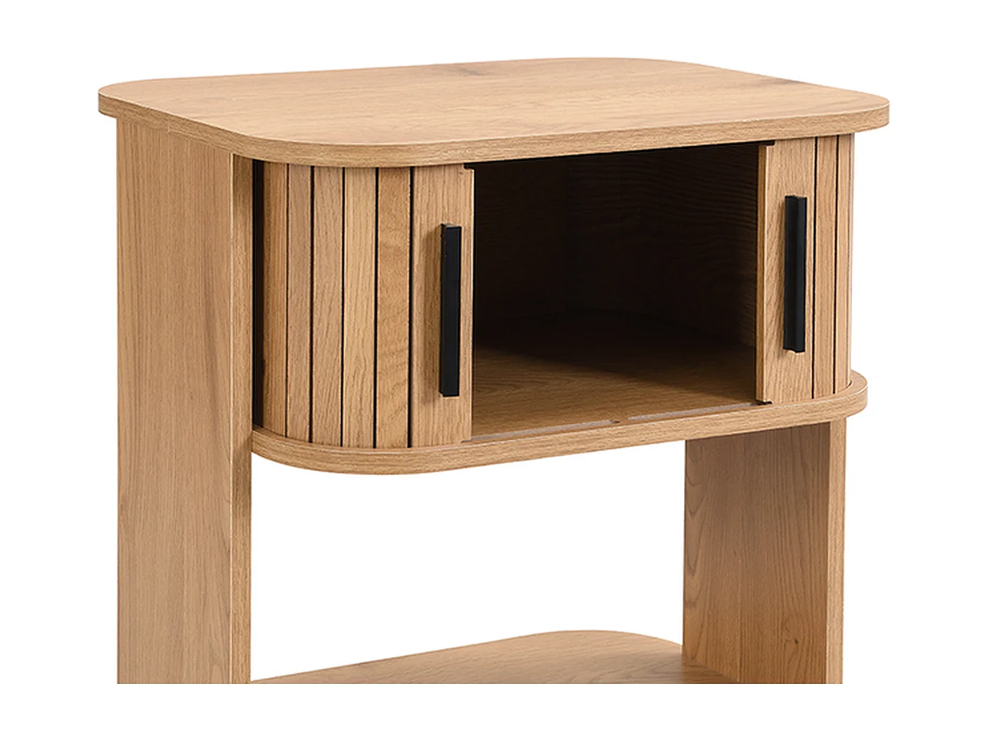 Table de chevet Götenburg - Chêne clair 50x40x62 cm - Design scandinave