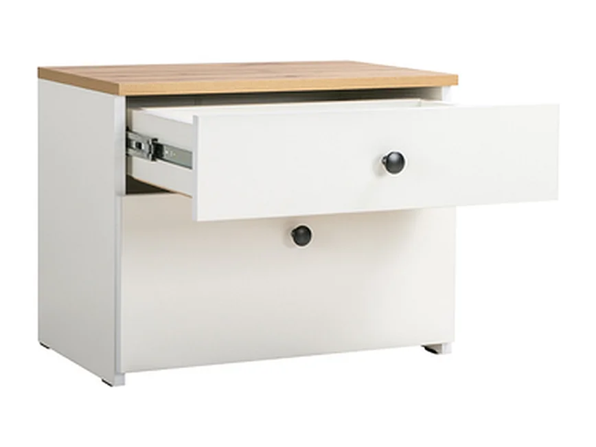 Nachtkastje Furnilux - Beige - Modern Design