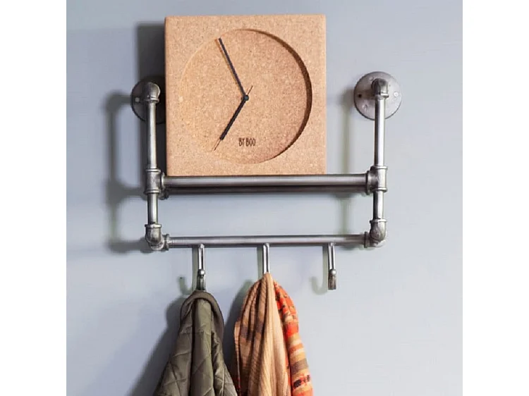 Porte-manteau Furnilux - Métal Gris - Small Full Metal Jacket