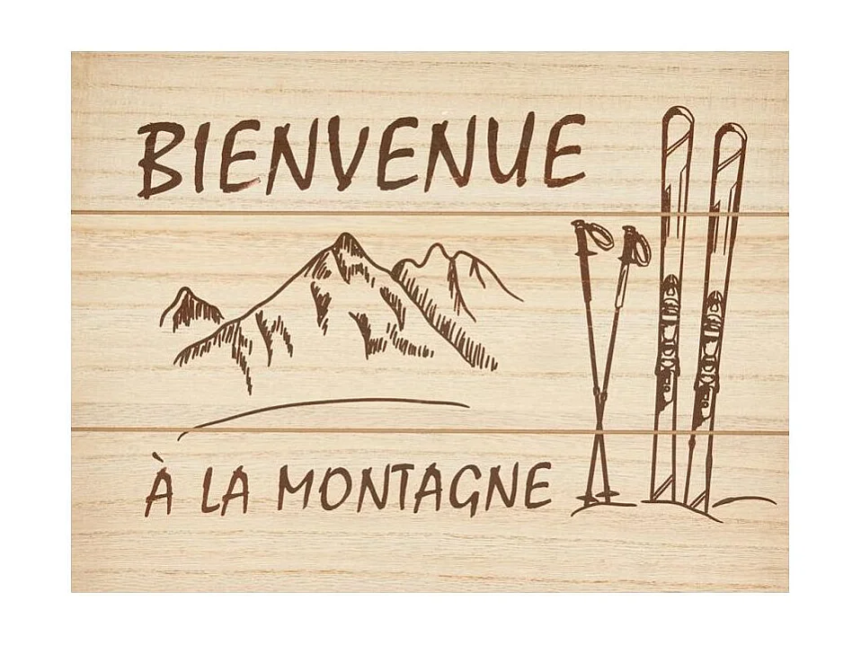 Plateaux Bienvenue à la montagne