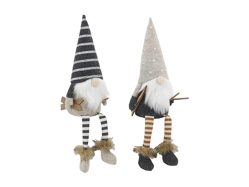 Lutins assis en tissu Lot de 2