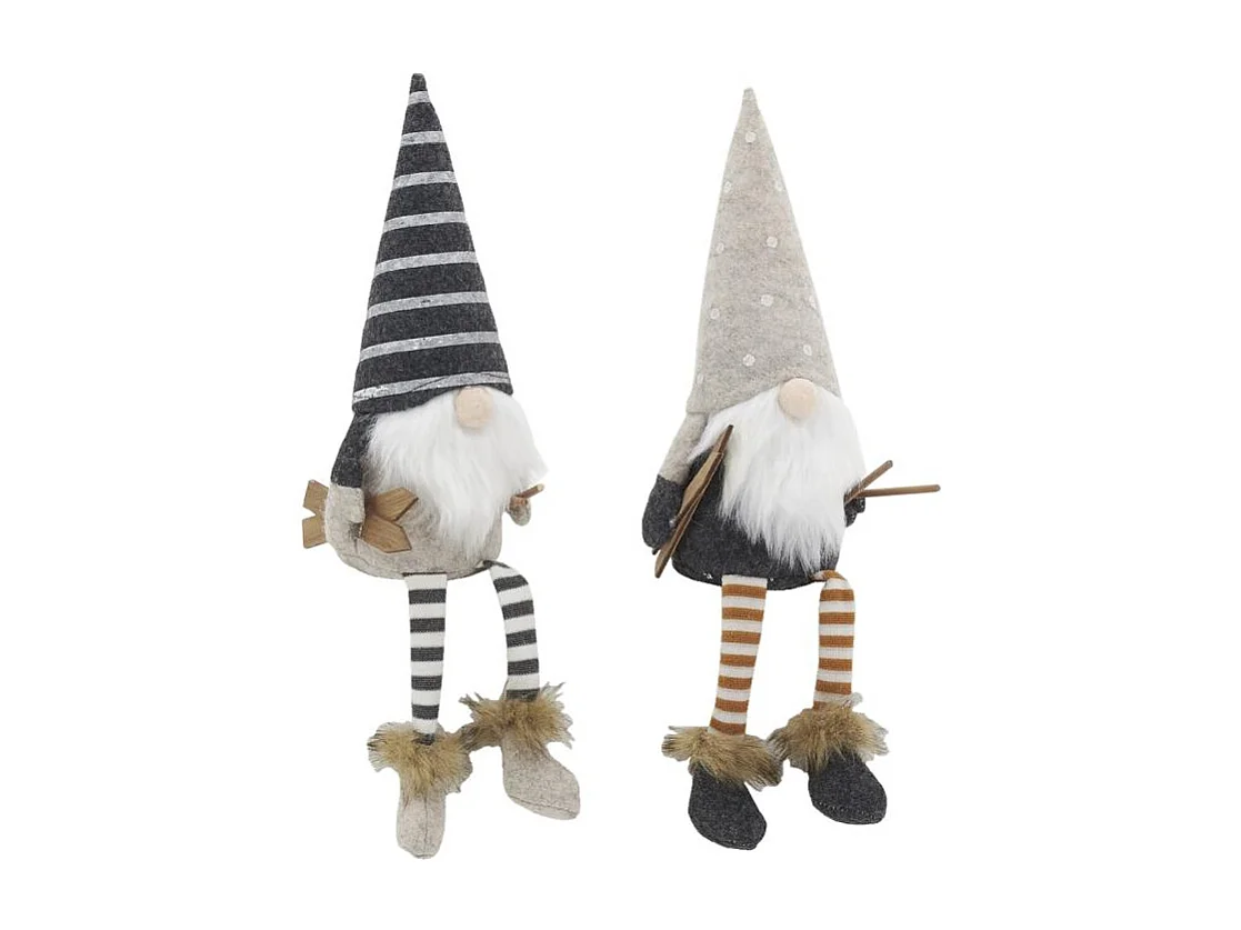 Lutins assis en tissu Lot de 2