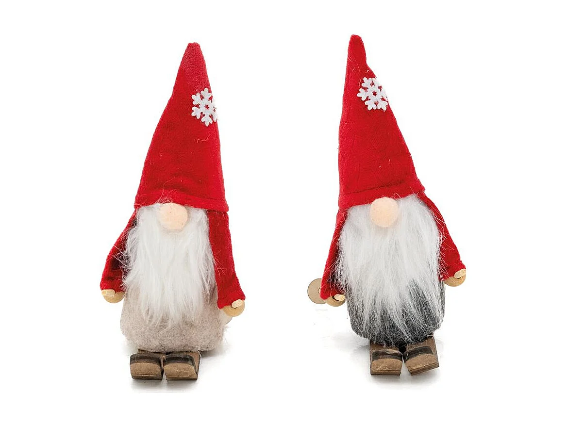 Lutins de Noël en tissu Lot de 2