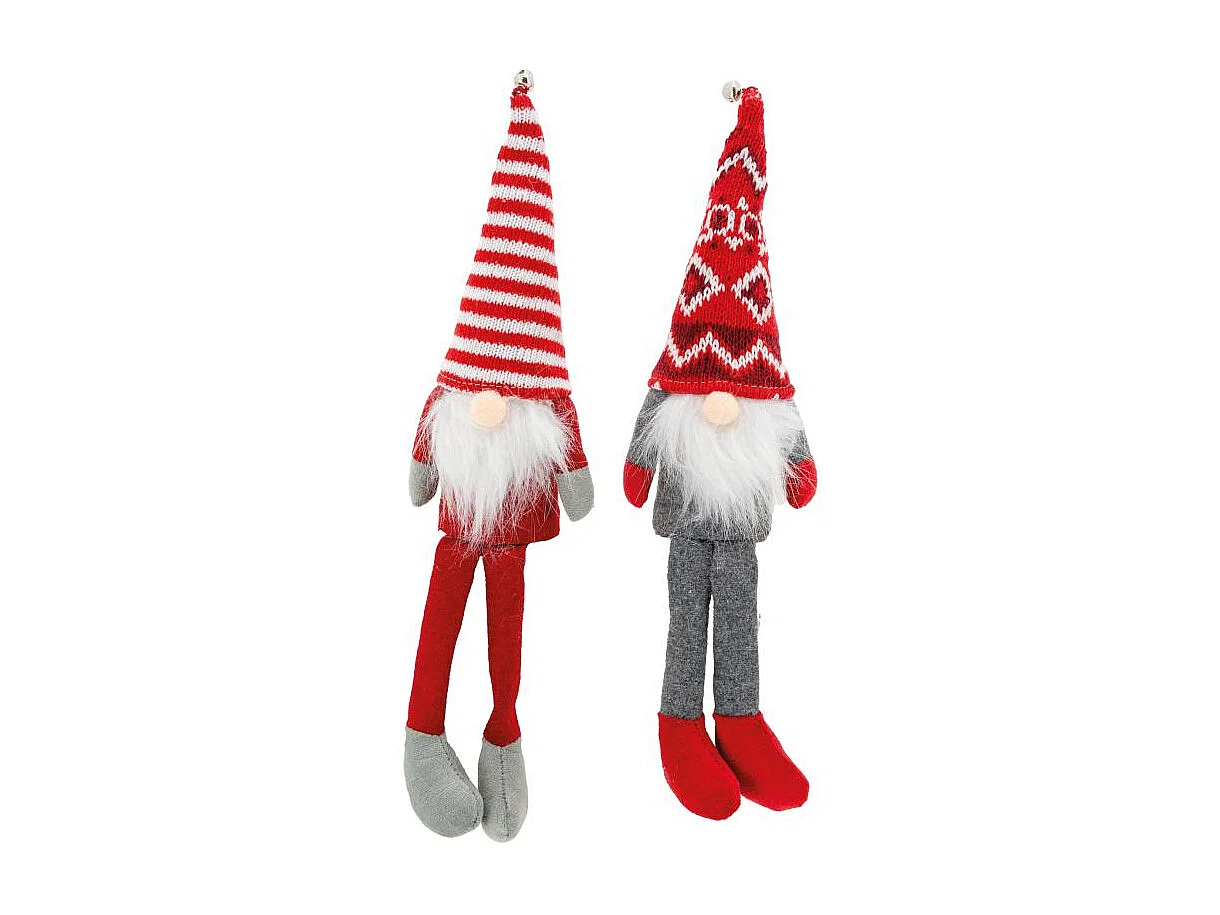 Lutins assis en tissu Lot de 2