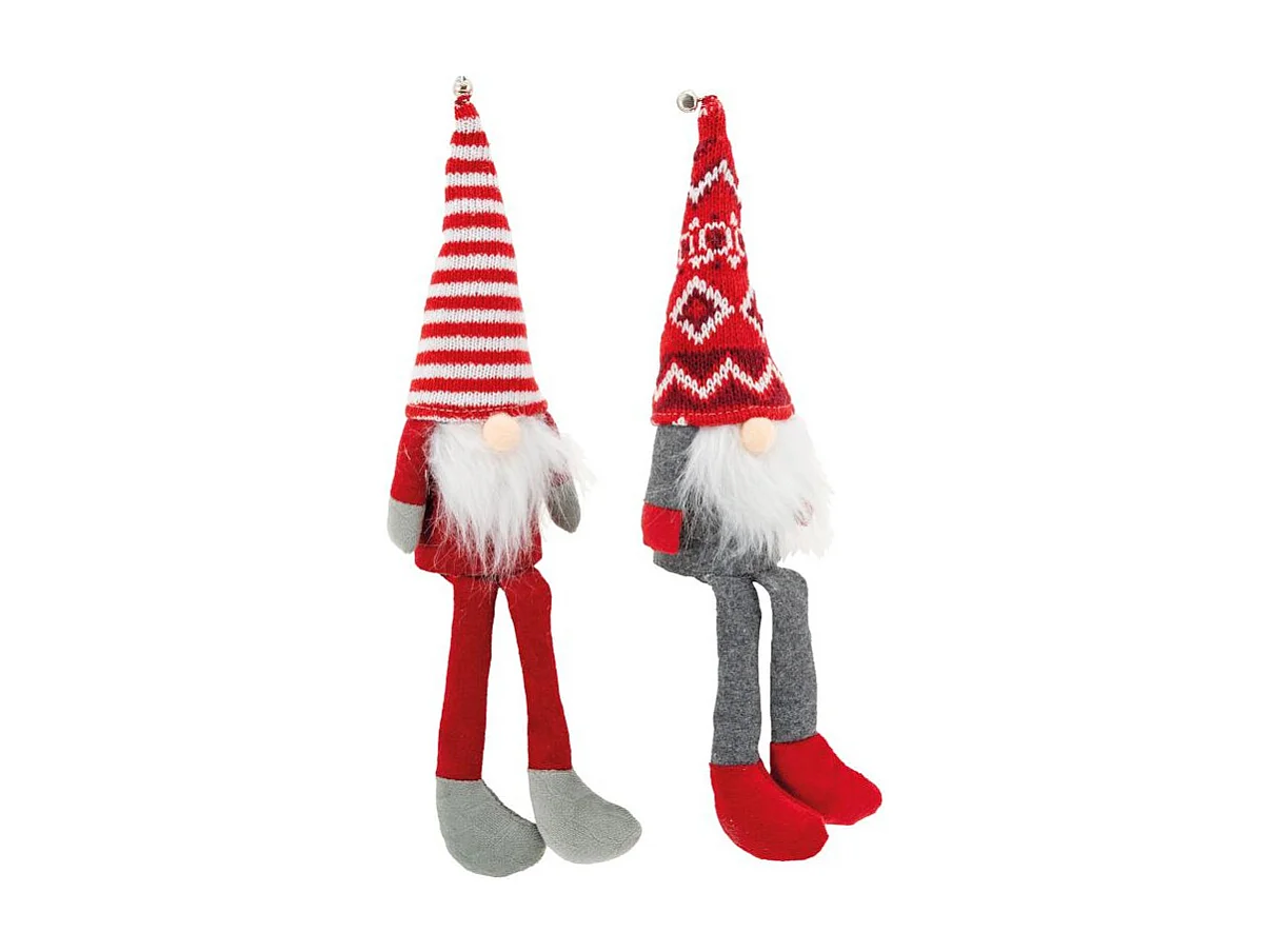 Lutins assis en tissu Lot de 2