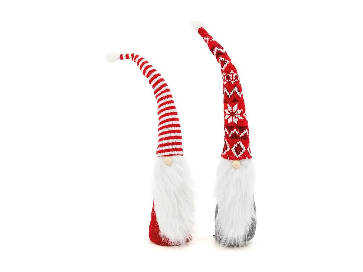 Lutin de Noël en tissu Lot de 2