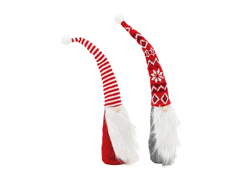 Lutin de Noël en tissu Lot de 2