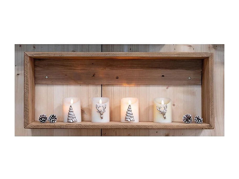 Pins à bougie en aluminium Sapin