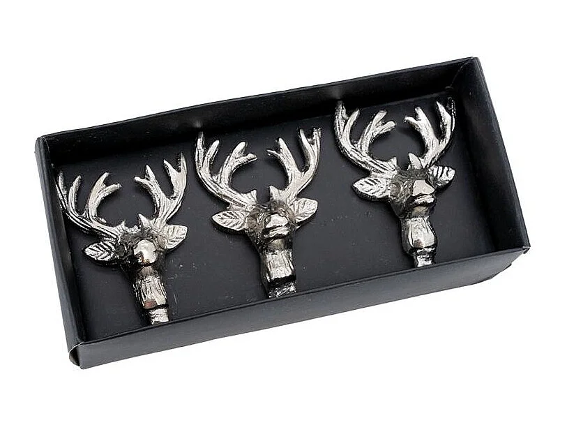 Pins à bougie en aluminium Cerf