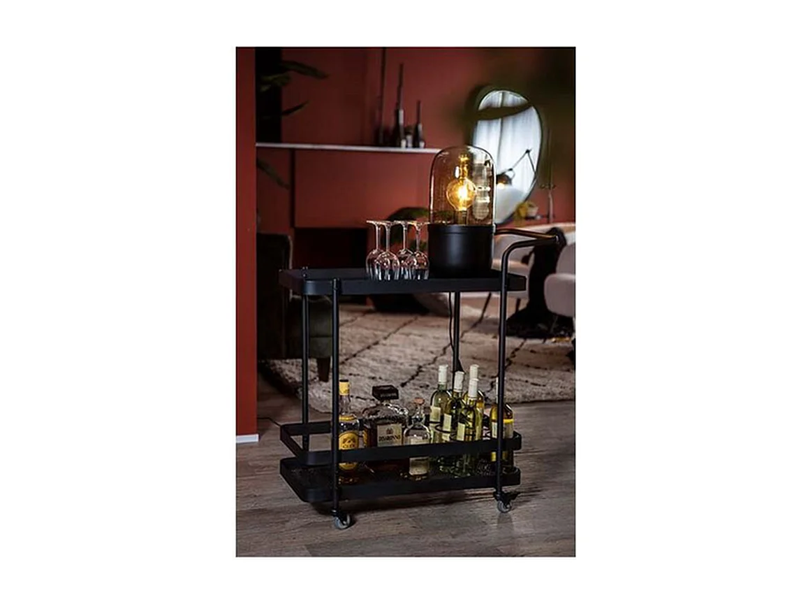 Tafellamp Maverick - Zwart - Industrieel Design 43x20x20 cm