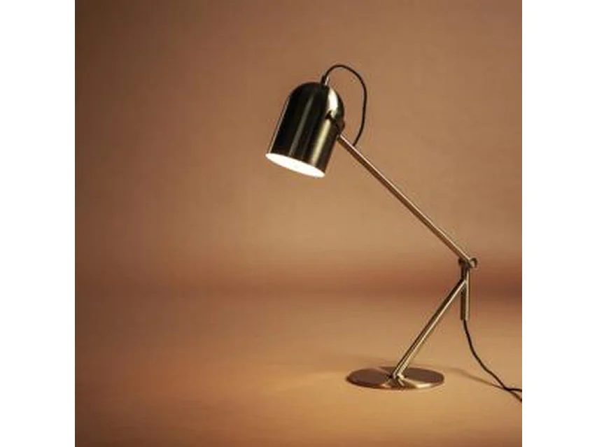 Lampe à poser - Or - Réglable