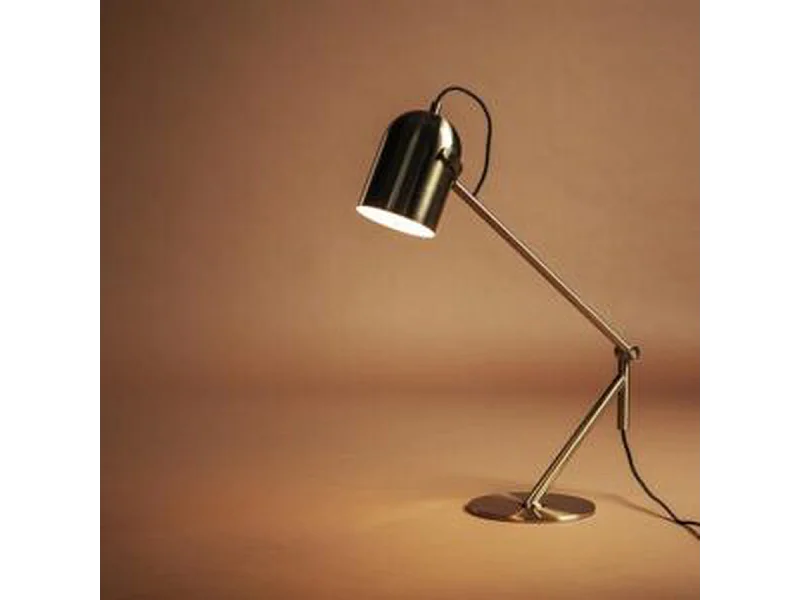 Lampe à poser - Or - Réglable
