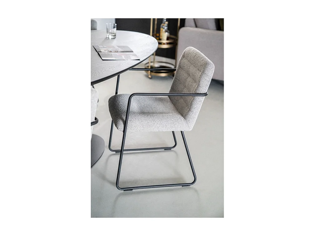 Eetkamerstoel Artego - Lichtgrijs - Comfortabel design