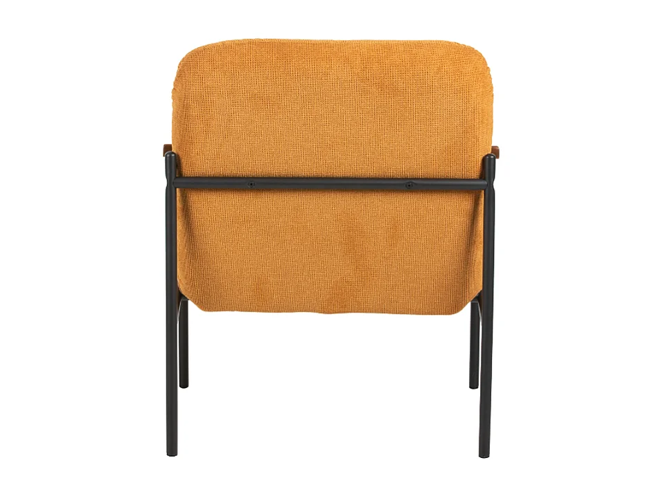 Jara Lounge stoel - geel - 68.5x72.5x82 cm