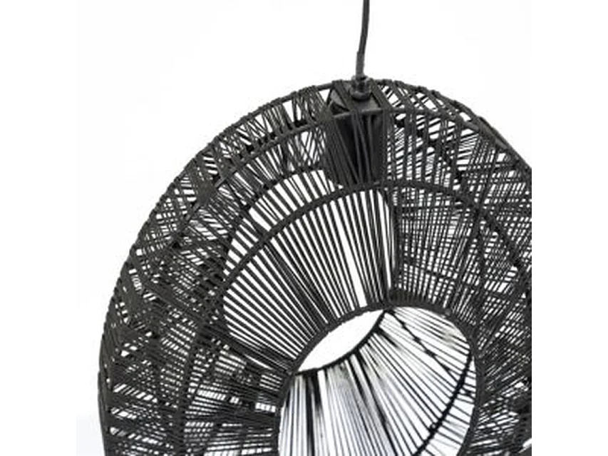 Lampe suspendue Ovo - Noir - Design moderne