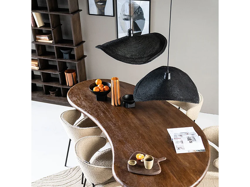 Hanglamp Sola - Zwart - 75x75 cm - Medium Formaat