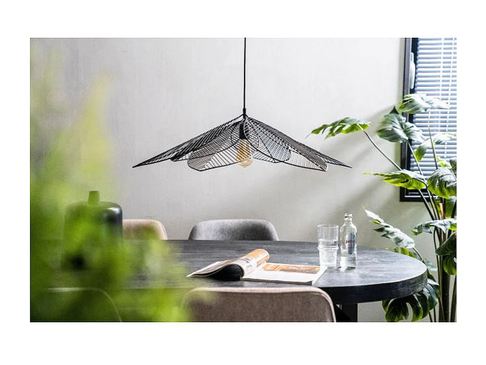 Hanglamp Furnilux Archtiq - Zwart - 85x85x24 cm