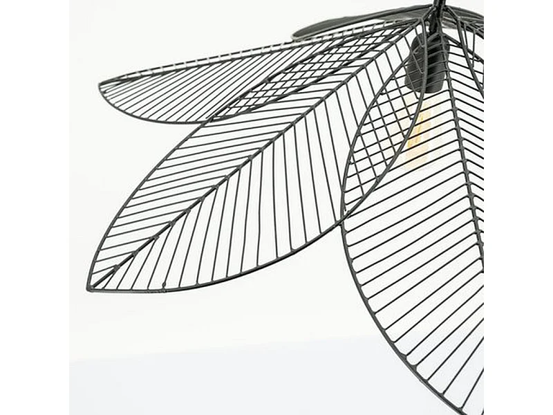 Lampe suspendue Furnilux Archtiq - Noir - 85 x 85 x 24 cm