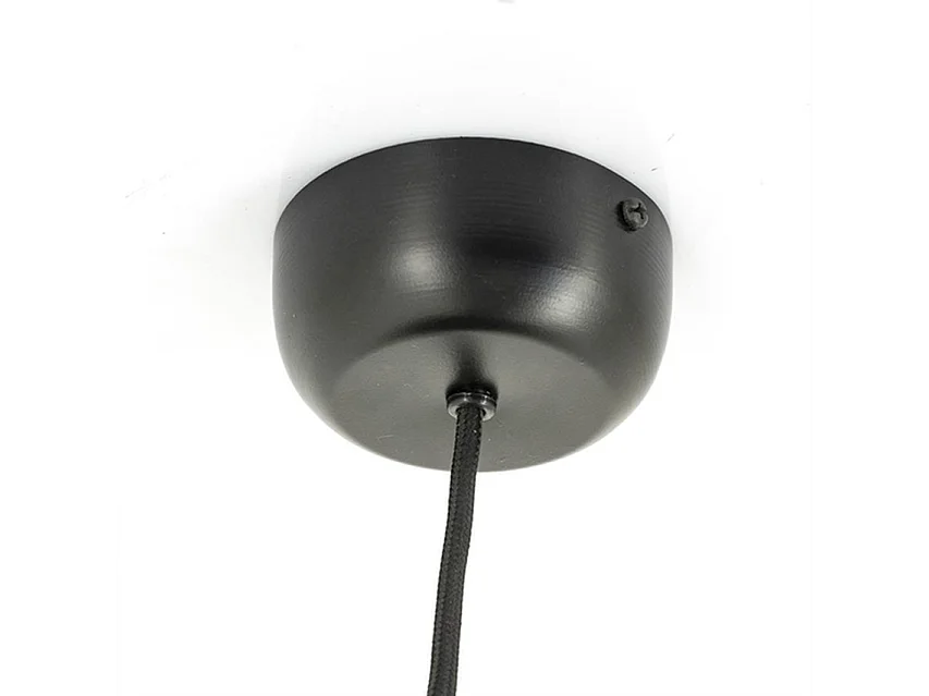 Lampe suspendue Sola - Noir - 94 x 94 x 7 cm - Grand modèle