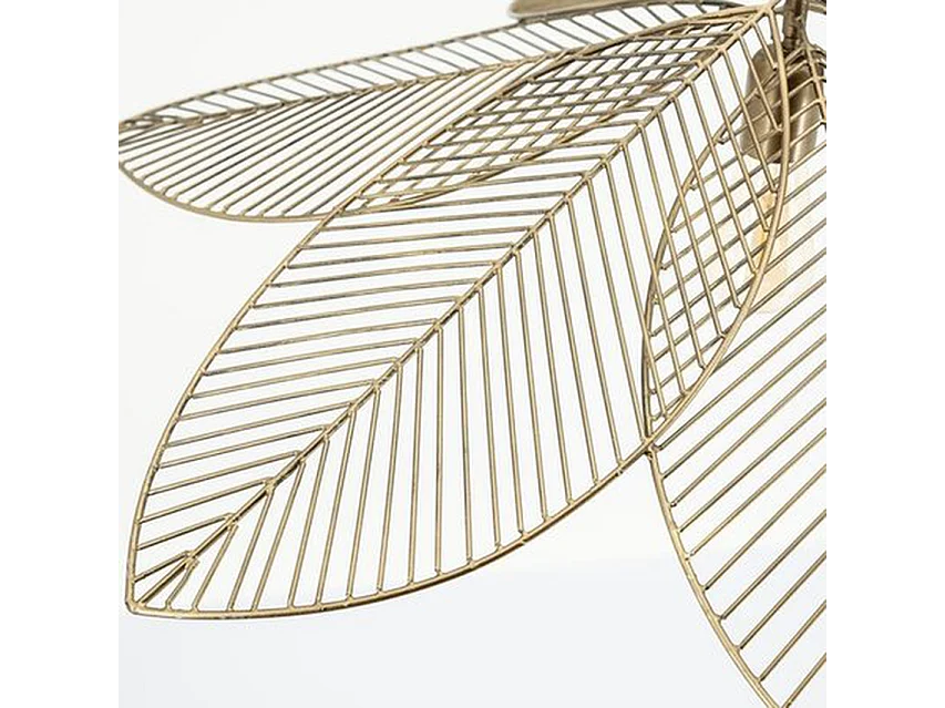 Lampe suspendue Furnilux Archtiq - 85 x 85 x 24 cm - or