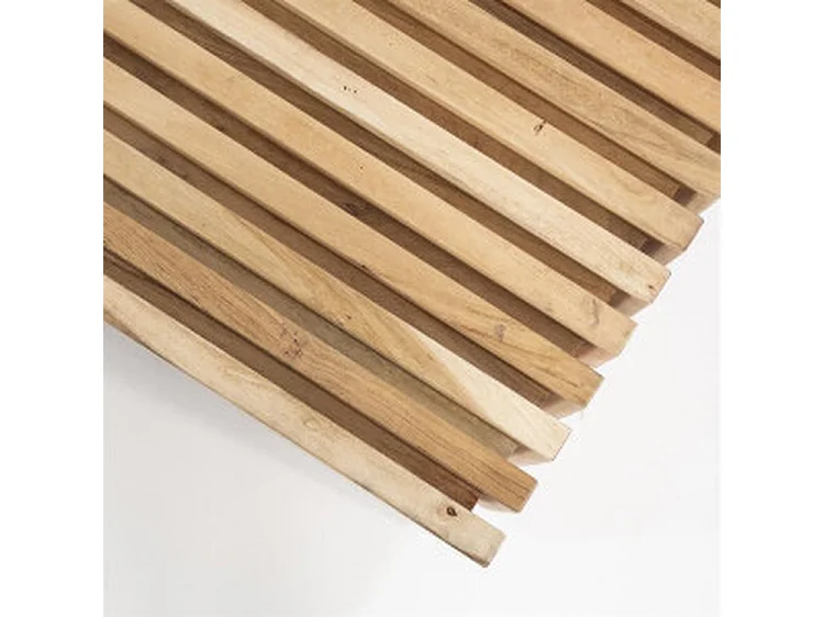 Table basse Tom - Beige 90x90x35 cm - Design Carré