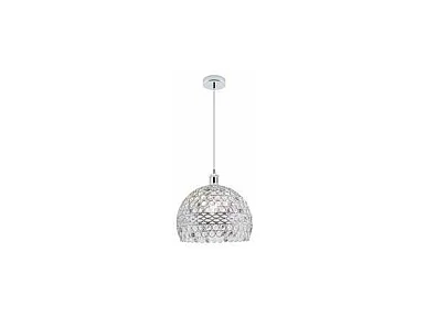 Colgante madelo Airana acabado cromo y cristal 31 cm(alto) 25 cm(ancho) 25 cm(fondo