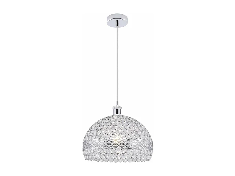 Colgante modelo Gema acabado cromo 31 cm(alto) 25 cm(ancho)25 cm(fondo