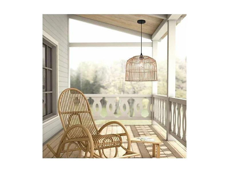 Colgante modelo Bento acabado madera 27cm(alto) 29 cm(ancho) 29 cm(fondo.