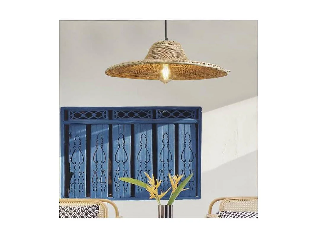 Colgante modelo Bruno acabado natural 25 cm(alto)53 cm(ancho)53 cm(largo)