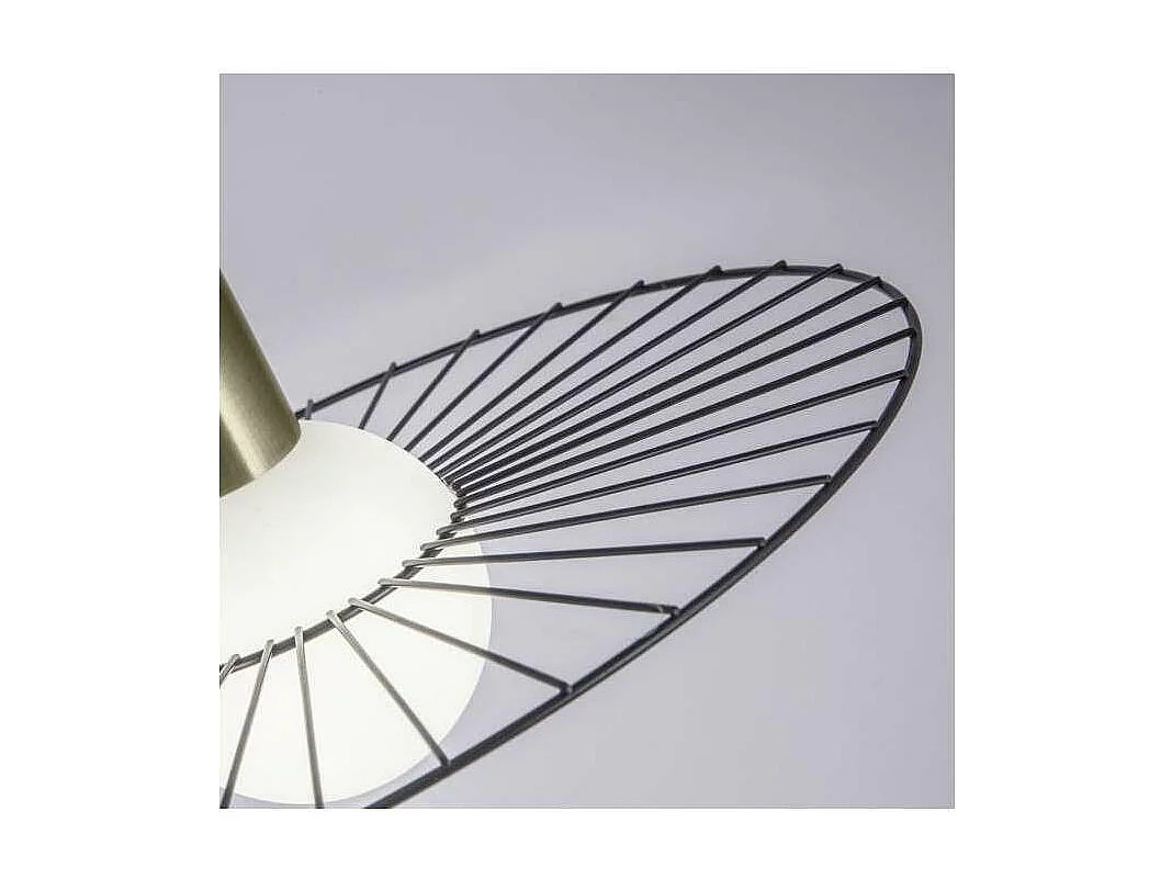 Colgante modelo Niza acabado negro 23 cm(alto)36 cm(ancho)36 cm(largo)